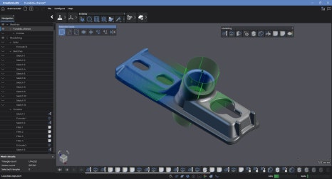 Scan-to-CAD 소프트웨어를 활용한 역설계 과정