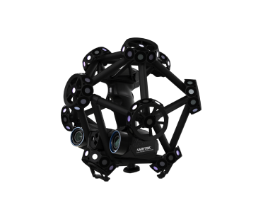 대형물체, 높은 정확도, 트래커타입 산업용 크레아폼 3D스캐너 MetraSCAN Black