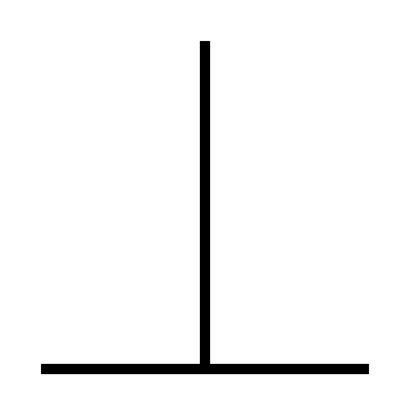직각도 Perpendicularity 심볼
