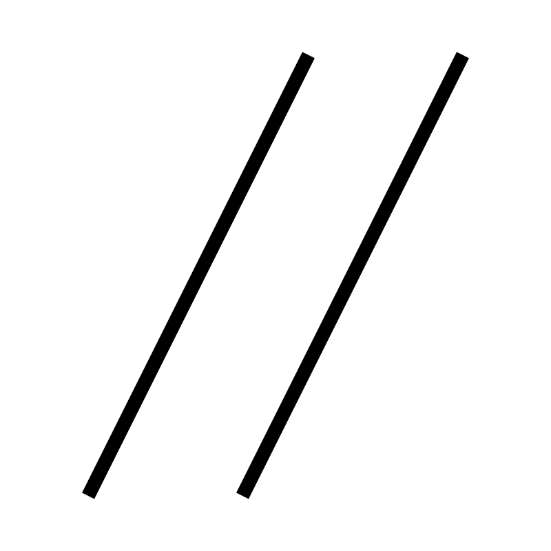 평행도 Parallelism 심볼