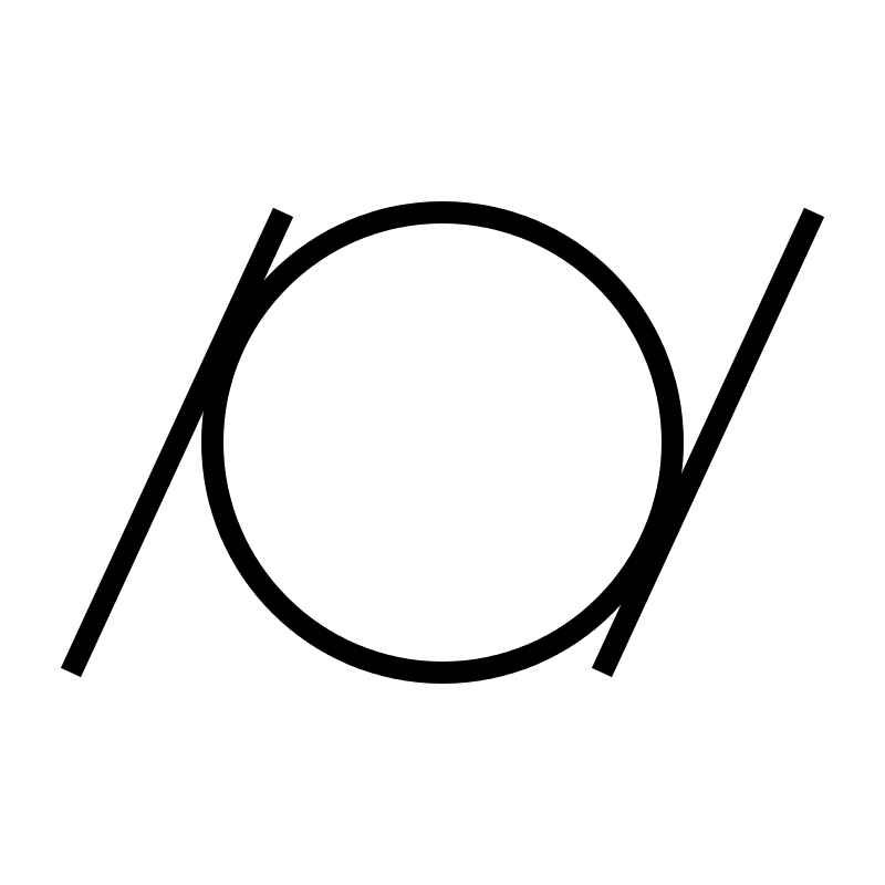 원통도 Cylindricity 심볼