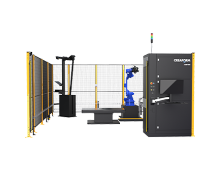빠른 스캔 속도로 고정밀 3D스캔 데이터 취득, 트래커형 3D스캐너 크레아폼 메트라스캔