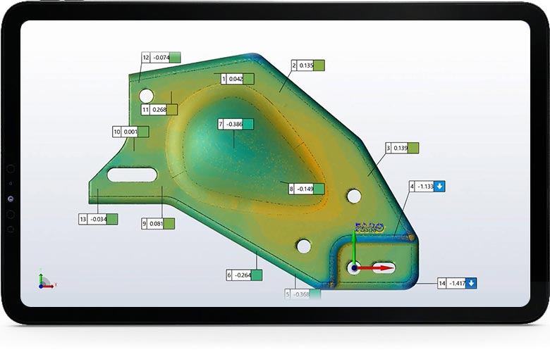 정밀 치수검사를 위한 통합 3D 측정 소프트웨어